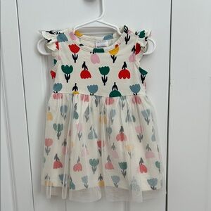 Hanna Andersson Multicolor Tulip Print Dress